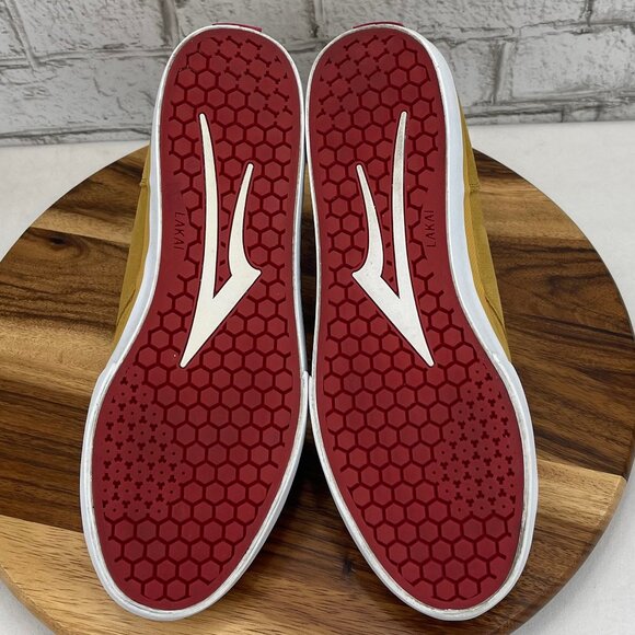 Lakai Fremont Vulc Skate Shoes Mens Sz. 11 DOWN TO DESTROY Chocolate Collab GOLD - Picture 8 of 11